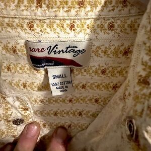 Rare Vintage western shirt